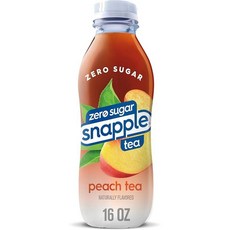 Snapple Zero Sugar 라즈베리 티 473.2ml16온스 플라스틱 병 12개 팩 217002, 473.2ml