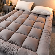 카롤스픽 10cm 매트리스 토퍼 요 매트 바닥이불, 순면꿀잠토퍼-그레이