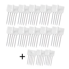 꼭꼬핀 U자형 10개 + 일자 U자 3개 랜덤발송, 2세트