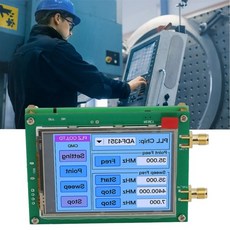 터치 스크린 RF 신호 발생기 ADF4351 35M 4 4G PLL 스위프 주파수 블랙 도구 액세서리, 2차검수