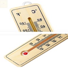온습도계 원목 온도계