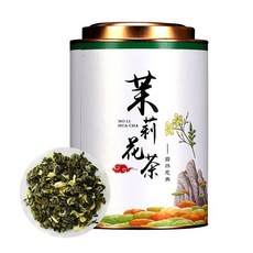 Hengxian 향긋한 자스민차 재스민차 모리화차 햇차 뉴크롭 원산지 중국, 자스민차 캔포장 250g, 1개, 1개