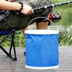 접이식 버켓 물통 야외 캠핑 설거지통