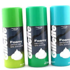 남성 면도크림 촉촉한 센서티브 질레트 면도용 쉐이빙 폼 피부 진정 쉐이브 포오미 관리