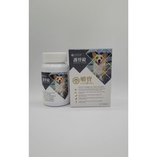 嚼寶 護骨錠 犬用關節保健 肉塊咀嚼錠 維持行動力 強健骨骼 肉塊咀嚼錠好吃又護骨, 1個, 60顆, 關節保健, 60