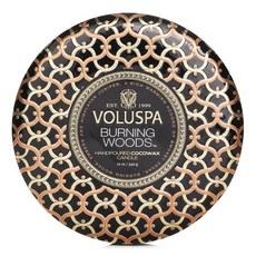 [Voluspa] 볼루스파 3심 장식용 틴캔들 - 타오르는 숲 향 340g12oz, [Voluspa] 볼루스파 3심 장식용 틴캔들 - 타오