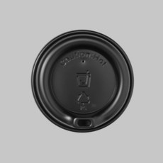 [소분] 종이컵 8oz용 튜브리드 50개, 검정, 색상:검정