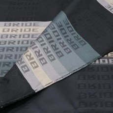 신부 레카로 JDM 스타일 하이퍼 시트 원단 레이싱 카 시트 커버 천 100cm x 160cm, 9)Recaro Black, 1개