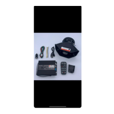 汽車警報器擴音器，多種警報聲效，無線遙控，高功率輸出, 1個, 600瓦配一個黑鋒喇叭