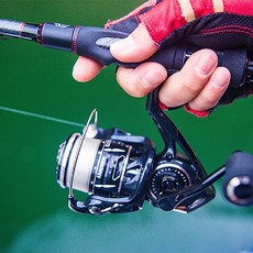 바낙스 아이오닉스 스피닝릴 배스 쏘가리 농어 광어 에깅 대삼치, 블랙/실버, 2500K