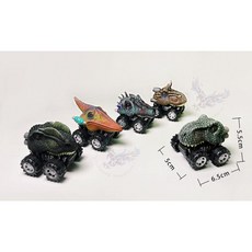 仿真恐龍迴力車，多款恐龍造型，安全無毒材質，寶寶手眼協調玩具, 1個
