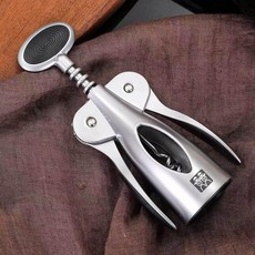 와인 오프너 병따개 고급형 가정용 홈파티 호일커터 전동, 1개, 310 메탈릭 코르크스크류 230g