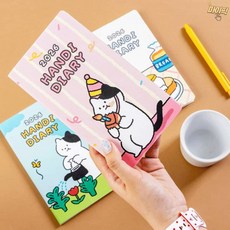 마이픽픽 2026 핸디 다이어리 스케쥴다이어리, 생일 고양이