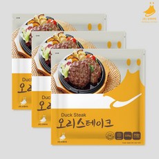 오케이덕[당신덕] 부드러운 오리 스테이크 220g, 3개