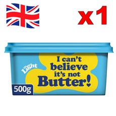 [영국발송]500G 1개 아이캔트 빌리브 잇츠낫 버터 라이트 I Can't Believe It's NotButter Light, 500g