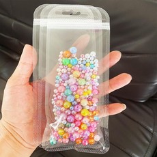 중소기업용 펜 포장 백 100개 펜용 재밀봉 가능한 파우치 백 립글로스 주얼리 화장품 캔디 포장용 투명 지퍼락 냄새 방지 보관 가방 7 x 19.8cm2.75 x 7