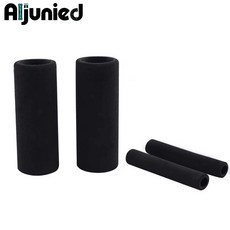 通用型機車把套 機車手把套 牛角把套 機車握把套 油門轉把套 防滑防汗電瓶車手把 海綿機車手把套, 黑色一套四個, 1個