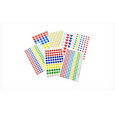 SOKIM 반짝 홀로그램 반짝장식, 328-9 (4매) 하트
