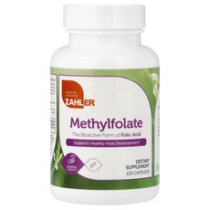 잘러 Methylfolate 120 캡슐, 5개, 120정