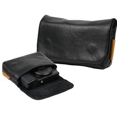 마켓세일러 카메라 파우치 똑딱이 케이스 마그네틱 가방 GR3 GR4 호환 S 소, 올블랙