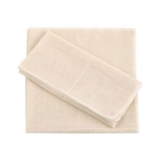 6개 50 x 50cm 머슬린 요리용 천 스트레인 치즈 푸드 티 밀크 주스 두유 필터 재사용 버터 베이킹용