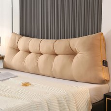 牀頭靠墊 三角靠背 軟包枕頭, 經典-駝