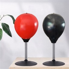 구름 탁상용 샌드백 탁상용펀치볼, 레드, 레드, 1개