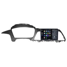 카나로 현대 LF쏘나타 (14~17년식) 마감재포함 안드로이드오토 카플레이 전용 9인치 올인원 네비게이션, 2GB, LFS 본품+AHD전방카메라+AHD후방카메라