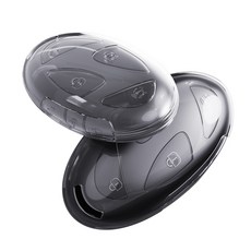 디올 뉴 싼타페MX5 펠리세이드 그랜져 쏘나타디엣지 더뉴 투싼 코나 아반떼 CN7 아이오닉 현대 키케이스 TPU 투명 호환상품 [1+1], A.투명+투명블랙