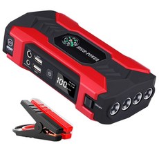 차량용 휴대용 점프선 레드 배터리 케이블 자동차 시동 운송, E. 28000 레드 디지털 스탠다드