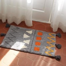 아트박스/더프리그 보니또 태슬 면 매트 - 1color, 단품없음