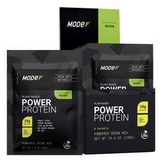 MODE 植物性蛋白粉, 抹茶, 8包, 36g