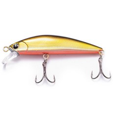 싱킹 미노우 낚시 미끼 다기능 루어 미끼 장거리 천천히 싱킹하는 민물 농어 컬링 입 무지개 송어, 1개, 8.2g, 5