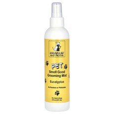 Charlie and Frank 펫 스멜 굿 그루밍 미스트 반려묘 및 반려견용 라벤더 향 237ml(8fl oz), CharlieandFrank펫스멜굿그루밍미스트반려묘및반, 1개, 237ml