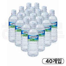 제주 삼다수 (무/유라벨 랜덤) 국산물 작은거, 40개, 330ml