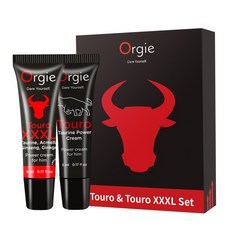Orgie 鬥牛士硬核能量膏套裝 (鬥牛士保養液5ml 鬥牛士XXXL加強版活力霜5ml), 1個
