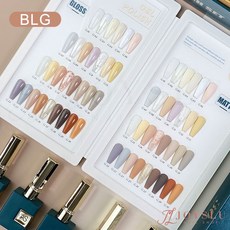 BLG AS 朦朧紗霧綠瓶30色光撩美甲套組，多色甲油膠美甲膠套裝，新手適用, 1個, AS綠瓶30色套組- 朦朧紗霧 BLG