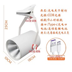 덴트스코프 조명 반사 문콕복원 음영 외형 스탠드 복원, D. 백색 쉘 백색광