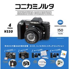 KONICA MINOLTA 迷你相機 轉蛋 模型 全4款, 3號款(單入)