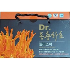 동충하초 젤리스틱 /20g 30포 + 크림 40ml, 1박스