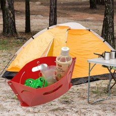 접이식 간이 줄서기 의자 레드, 상세페이지 참조