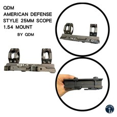 藍貓戰術 - ARG QD25-A 復刻AMERICAN DEFENSE風格 25MM狙擊鏡 1.54高度鏡橋 刻字板, 1個