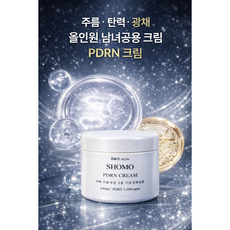 비앤에이치스타일 쇼모SHOMO 여드름크림 PDRN재생크림 미백 주름개선클림 2중 기능성 100ml 남녀공용, 100g, 1개