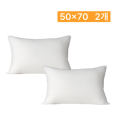 알레르망 스탠다드 베개솜 백화점 직배송 진드기 방지 워셔블 세탁가능 베개 물세탁 표준높이 알레르기, 2개, 화이트