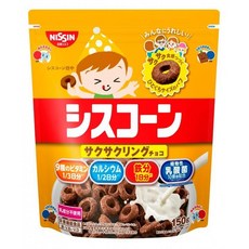 NISSIN 寶可夢 巧克力圈圈 9種維生素 1/3日份 鈣質 1/2日份 鐵質 1日份 乳酸菌, 150g, 1個