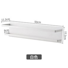 免打孔磁吸拖鞋架門後鞋架入戶收納門口防盜門磁鐵置物架, 1個, 白色外穿鞋/拖鞋通用:如圖