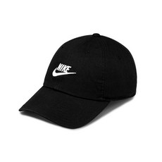 나이키 키즈/여성 언스트럭처드 퓨추라 워시드 캡 FB5063-010, FREE, 블랙, 1개