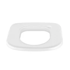 업그레이드 고양이 화장실 트레이너 플라스틱 훈련 세트에 대한 재사용 가능한 쓰레기 상자 매트 제품, White Outer Tray, 1개