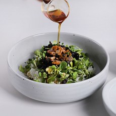 진 고백자 국산도자기 비빔기 22.5cm 1p, 1개