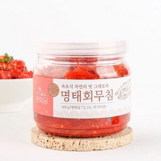 [1OO% 속초 제조] 운화담 속초식 전통 명태회무침, 1개, 400g